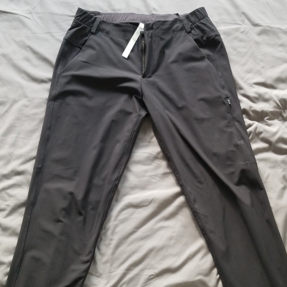 Lululemon commuter pants, black, 34